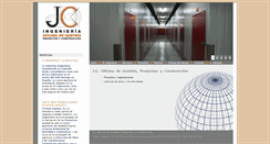 Desktop Screenshot of jcingenieria.com